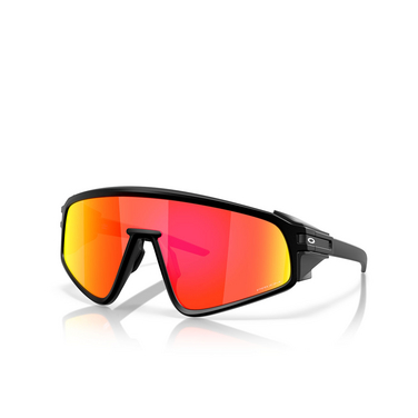 Lunettes de soleil Oakley LATCH PANEL 940416 matte black - Vue trois quarts