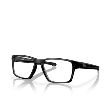 Oakley LITEBEAM Eyeglasses 814001 satin black - three-quarters view