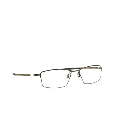 Oakley LIZARD Eyeglasses 511302 pewter - three-quarters view