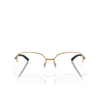 Gafas graduadas Oakley MOONGLOW 300606 satin gold - Miniatura del producto 1/4