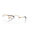 Gafas graduadas Oakley MOONGLOW 300606 satin gold - Miniatura del producto 2/4