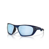 Lunettes de soleil Oakley OO9431 943103 matte transparent blue - Vignette du produit 2/4