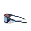 Lunettes de soleil Oakley OO9431 943103 matte transparent blue - Vignette du produit 3/4