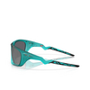 Lunettes de soleil Oakley OO9431 943108 matt transparent arctic surf - Vignette du produit 3/4