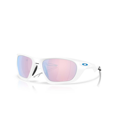 Oakley OO9431 Sonnenbrillen 943109 matte white - Dreiviertelansicht