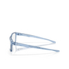 Occhiali da vista Oakley OVERHEAD 806007 transparent blue - anteprima prodotto 3/4