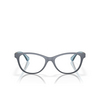 Oakley PLUNGELINE Eyeglasses 814611 matte blue steel - product thumbnail 1/4