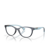 Occhiali da vista Oakley PLUNGELINE 814611 matte blue steel - anteprima prodotto 2/4