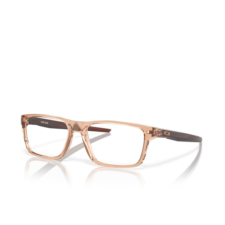 Occhiali da vista Oakley PORT BOW 816407 polished transparent sepia - 2/4