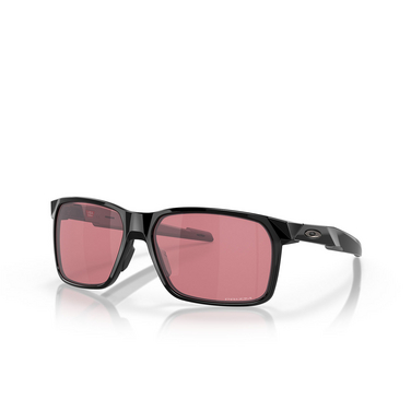 Oakley PORTAL X Sunglasses 946002 polished black - three-quarters view