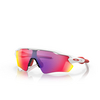 Occhiali da sole Oakley RADAR EV PATH 920805 polished white - anteprima prodotto 2/4