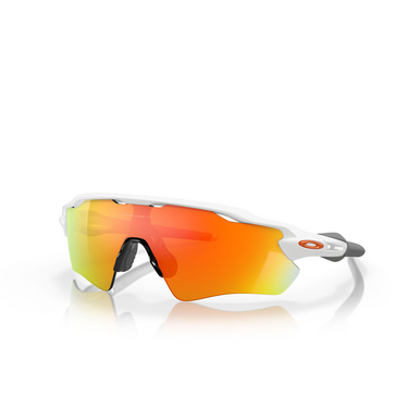 Lunettes de soleil Oakley RADAR EV PATH 920816 polished white - Vue trois quarts