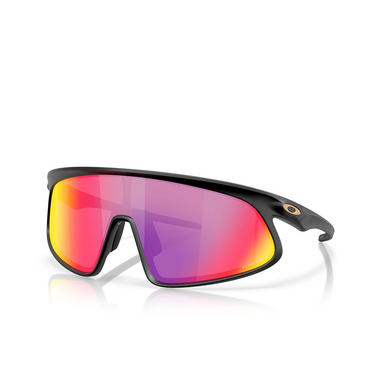 Oakley RSLV Sunglasses 948402 matte black - three-quarters view