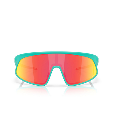 Lunettes de soleil Oakley RSLV 948405 matte celeste - Vue de face