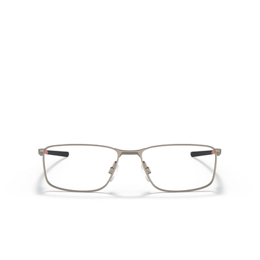 Lunettes de vue Oakley SOCKET 5.0 321703 satin brushed chrome - Vue de face