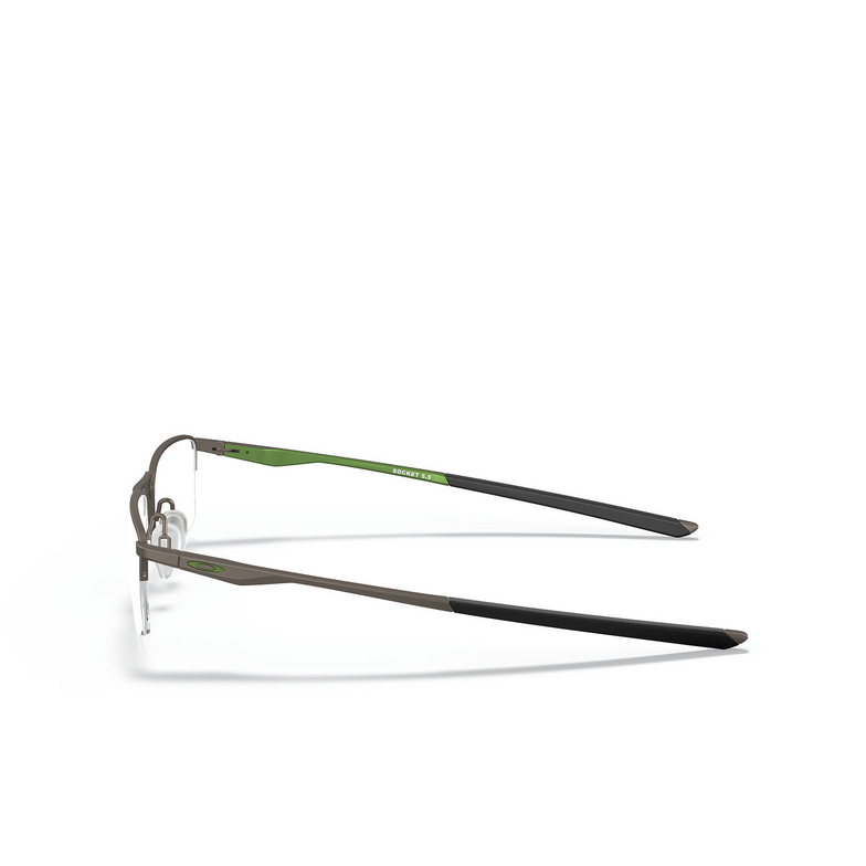 Lunettes de vue Oakley SOCKET 5.5 321802 satin pewter - 3/4