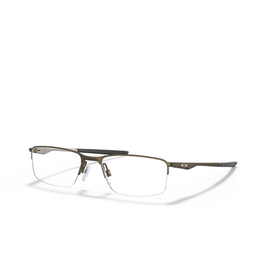 Oakley SOCKET 5.5 Eyeglasses 321808 satin lead - three-quarters view