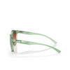 Occhiali da sole Oakley SPINDRIFT 947413 transparent jade - anteprima prodotto 3/4