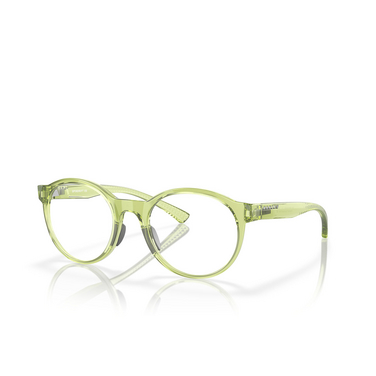 Occhiali da vista Oakley SPINDRIFT RX 817609 polished translucent fern - tre quarti