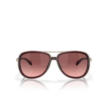 Lunettes de soleil Oakley SPLIT TIME 412902 crystal raspberry - Vue de face