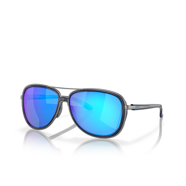 Oakley SPLIT TIME Sunglasses 412907 navy - three-quarters view