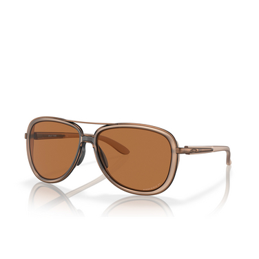 Oakley SPLIT TIME Sunglasses 412923 matte sepia - three-quarters view