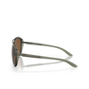 Lunettes de soleil Oakley SPLIT TIME 412925 matte olive ink - Vignette du produit 3/4