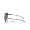 Lunettes de soleil Oakley SPLIT TIME 412926 matte trans lilac - Vignette du produit 3/4