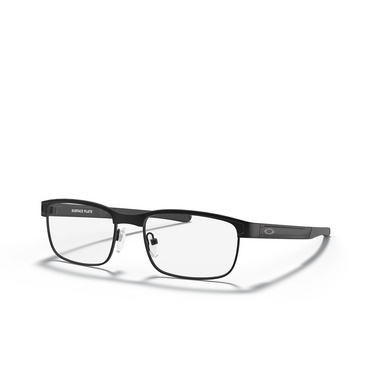 Oakley SURFACE PLATE Eyeglasses 513201 matte black - three-quarters view