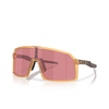 Lunettes de soleil Oakley SUTRO 9406B9 matte transparent light curry - Vignette du produit 2/4