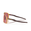 Lunettes de soleil Oakley SUTRO 9406B9 matte transparent light curry - Vignette du produit 3/4