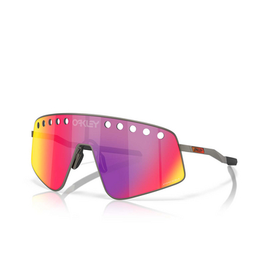 Occhiali da sole Oakley SUTRO TI SWEEP 602503 matte gunmetal - tre quarti