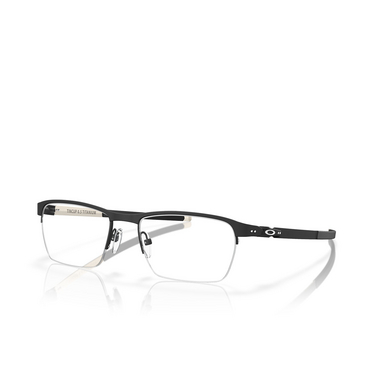 Oakley TINCUP 0.5 TI Eyeglasses 509901 powder coal - three-quarters view