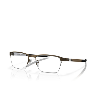 Oakley TINCUP 0.5 TI Eyeglasses 509903 powder pewter - three-quarters view