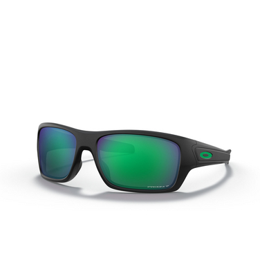 Oakley TURBINE Sunglasses 926345 matte black - three-quarters view