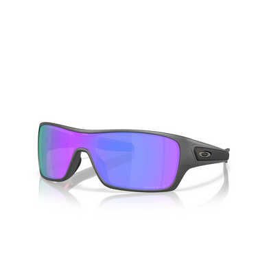 Gafas de sol Oakley TURBINE ROTOR 930731 matte steel - Vista tres cuartos