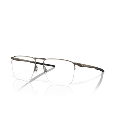 Oakley VOON Eyeglasses 302602 pewter - three-quarters view
