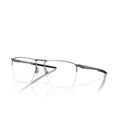 Oakley VOON Eyeglasses 302604 matte gunmetal - three-quarters view
