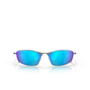 Occhiali da sole Oakley WHISKER 414104 satin chrome - anteprima prodotto 1/4