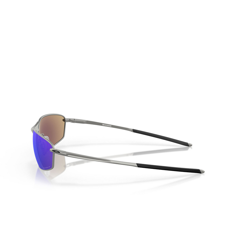 Occhiali da sole Oakley WHISKER 414104 satin chrome - 3/4