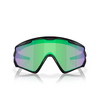 Gafas de sol Oakley WIND JACKET 2.0 941828 matte black - Miniatura del producto 1/4