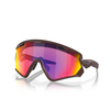 Occhiali da sole Oakley WIND JACKET 2.0 941829 matte grenache - anteprima prodotto 2/4