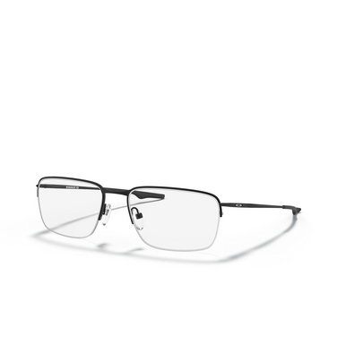 Oakley WINGBACK SQ Eyeglasses 514801 satin black - three-quarters view