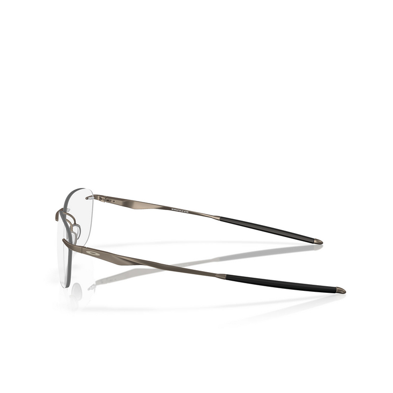 Lunettes de vue Oakley WINGFOLD EVR 511801 satin pewter - 3/4