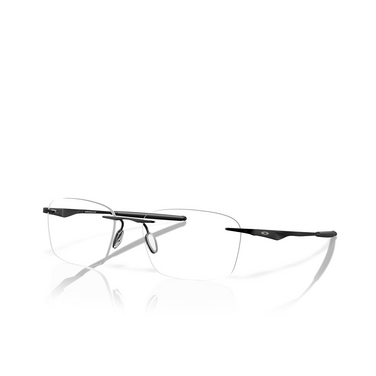 Oakley WINGFOLD EVS Eyeglasses 511502 satin black - three-quarters view