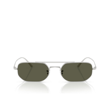 Lunettes de soleil Oliver Peoples 1989C 503671 silver - Vue de face