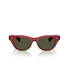 Oliver Peoples AVELIN Sunglasses 176452 translucent red - product thumbnail 1/4