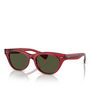 Oliver Peoples AVELIN Sunglasses 176452 translucent red - product thumbnail 2/4