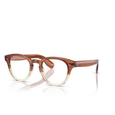 Oliver Peoples CARY GRANT Eyeglasses 1785 amber vsb - three-quarters view