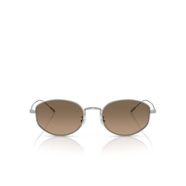 Lunettes de soleil Oliver Peoples ESTRA 5036GN silver - Vue de face